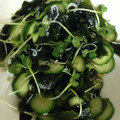 yuko5461's cooksnap of when they made きゅうりとわかめの酢の物.