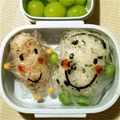 mufuron's cooksnap of when they made そらまめくんのおにぎり.