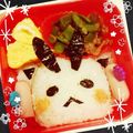 ￥ちゃん's cooksnap of when they made きゃら弁簡単コマさん♪.