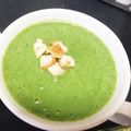 末原・直's cooksnap of when they made じゃが芋ほうれん草ポタージュ☆豆乳スープ.
