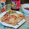 ladyoscar's cooksnap of when they made さつま揚げ？なかき揚げ.