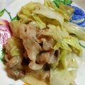 えぴたま's cooksnap of when they made お弁当に～♪豚とキャベツの胡麻ドレ炒め.