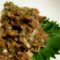 ATENZA's cooksnap of when they made 鰯のなめろうとさんが焼き.