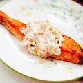 くりぱい's cooksnap of when they made 鮭のムニエルごまドレ添え.