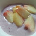 yuchinori's cooksnap of when they made 桃ヨーグルト.