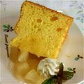 みやっちの母さん's cooksnap of when they made 梨のシフォンケーキ.