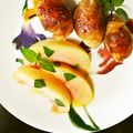 kebeibiko's cooksnap of when they made 季節を味わう❀桃のマリネ❀.