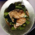 ミラゴン's cooksnap of when they made つるむらさきと油揚げの卵とじ.