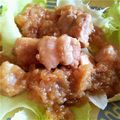 ぽんみ。's cooksnap of when they made 豚バラこってりオニオンソース.