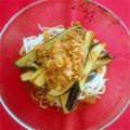 ロイザイル's cooksnap of when they made 揚げナスのうま辛冷やしそうめん.