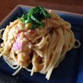 yayo34's cooksnap of when they made 濃厚！和風うにパスタ.