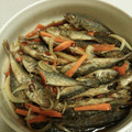 みゃあ姫's cooksnap of when they made 野菜たっぷり☆小魚の南蛮漬け.
