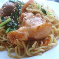 oBsession's cooksnap of when they made 柚子胡椒✿鶏焼きそば.