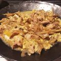 ｙｕｋｉｃｈｉｎ's cooksnap of when they made 豚肉とごぼうの柳川煮(覚え書き).