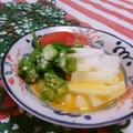 赤い電話's cooksnap of when they made おくらと長芋の短冊.