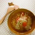 Snow＊Love's cooksnap of when they made 材料2つ！ミネストローネ(簡易版).