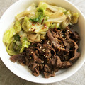 はるかぼ's cooksnap of when they made 牛肉とレタスの簡単中華炒め✿胡麻風味♪.
