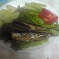 けいよせふ's cooksnap of when they made ポルトガルの★いわしの塩焼き★.