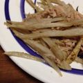 まちゃぉ's cooksnap of when they made 牛蒡とツナの炒めあえ♪.