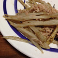 まちゃぉ's cooksnap of when they made 牛蒡とツナの炒めあえ♪.