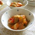 時花菜's cooksnap of when they made 私流に〜水無し夏野菜の重ね煮♪.