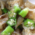 ずんこ！'s cooksnap of when they made 簡単一品♪おくら寒天.