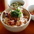 にゃむみー's cooksnap of when they made 薄口醤油であっさり桜色＊たこ飯.