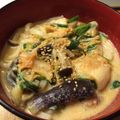 えみこっほっほ's cooksnap of when they made 豚肉と小松菜の豆乳うどん♪.