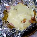 抹茶もつこ's cooksnap of when they made 煮かぼちゃのマヨ焼き♪.