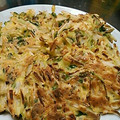 ☆めぇ☆ﾐ's cooksnap of when they made もやしと豆苗のお手軽おやき.