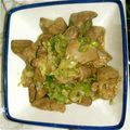 ☆mew☆'s cooksnap of when they made 『塩レバー』ねぎ塩で♪.
