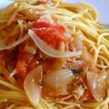 ニャンちゅう23's cooksnap of when they made にんにく香る♫アサリとトマトのパスタ.