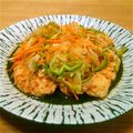 ＊na＊'s cooksnap of when they made 【はむあ亭レシピ】野菜と鶏肉の南蛮漬け.