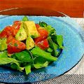 inyako's cooksnap of when they made 簡単！アボカド＆トマト★ゴマドレサラダ♪.