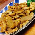 きなこぱんださん's cooksnap of when they made サクッ＆ホロッ★冬瓜＆れんこん炒め.