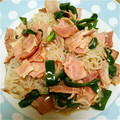里奈たん's cooksnap of when they made 超簡単★しらたきのベーコン炒め.