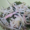 mrclover's cooksnap of when they made もやしワカメとハムのおろしサラダ.