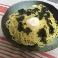 gomadachs's cooksnap of when they made 即できる。韓国海苔パスタ。.