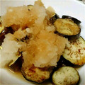 こちび0423's cooksnap of when they made なす嫌い克服！焼きなすのおろし添え♪.