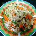 mina56LOVE's cooksnap of when they made ごま油香る！食欲そそる、ネギ塩焼きそば♡.
