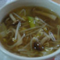 くっくのん's cooksnap of when they made キノコとネギとモヤシの和風スープ.