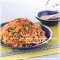ニコニコまっきー's cooksnap of when they made キムチ、牛肉、韮、野菜のチャプチェ.