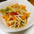 akilondon's cooksnap of when they made 簡単うまい、生姜が香るオイスター春雨炒め.
