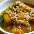 Aloha☆★'s cooksnap of when they made 簡単 かぼちゃのそぼろ煮.
