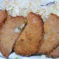 あやたま♪'s cooksnap of when they made チーズ in ハムカツ♡.