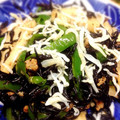 puluぷる's cooksnap of when they made ピーマンとレンコンのヒジキしらす炒め.