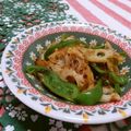 赤い電話's cooksnap of when they made ＊れんこん＆ピーマンのきんぴら＊.