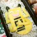 赤い電話's cooksnap of when they made 妖怪ウォッチ キャラ弁 一旦ごめん.