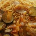 hamanny's cooksnap of when they made ナスとベーコンのパスタ.