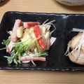 Eria0213's cooksnap of when they made かいわれとカニカマのサラダ.